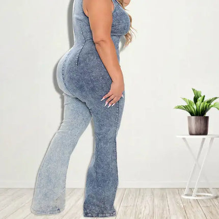 "Double Trouble" Denim Jumpsuit