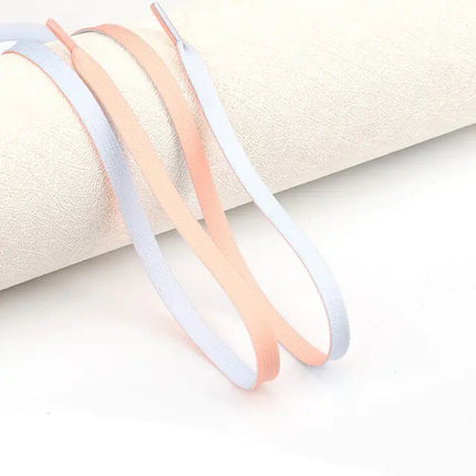 Duo-Tone Flat Shoe Laces