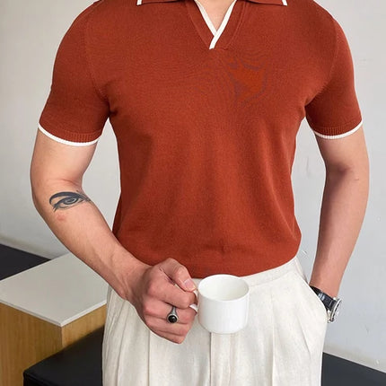 Summer Men's Fashion Polo Shirts