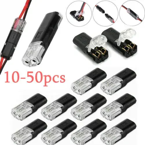 2 Pin Way Plug Car Waterproof Electrical Connector