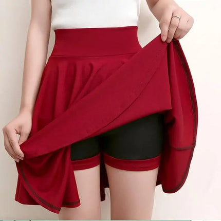 Wardrobe Malfunction Free Shorts Skirt