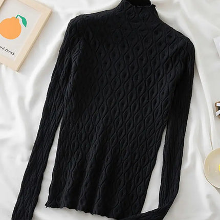 Turtleneck Knitted Sweater