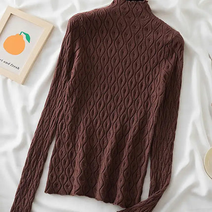 Turtleneck Knitted Sweater