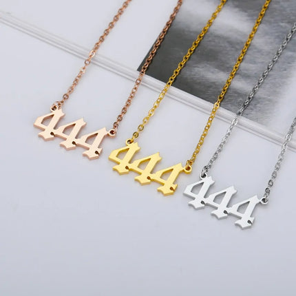 Stainless Steel Chain Chocker Pendant Necklace