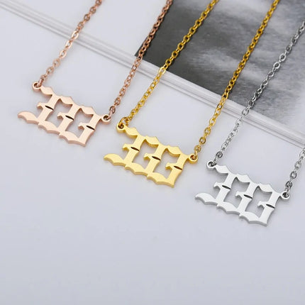 Stainless Steel Chain Chocker Pendant Necklace