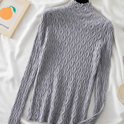 Turtleneck Knitted Sweater