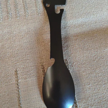 Spoon Fork Stainless Steel Black