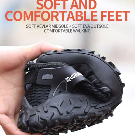 Anti-collision and Anti-smashing Breathable Safety Shoes