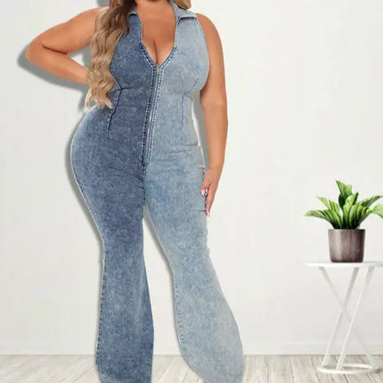 "Double Trouble" Denim Jumpsuit