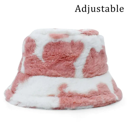 Winter Fluffy Bucket Hats