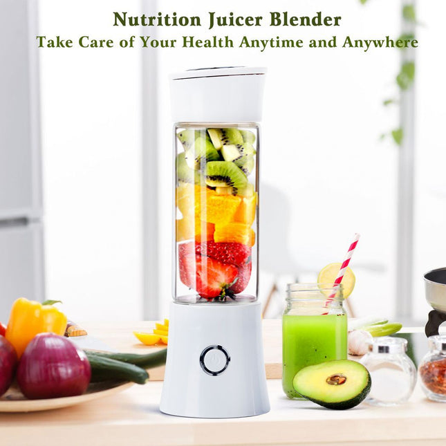 Portable Electric Juicer USB Port