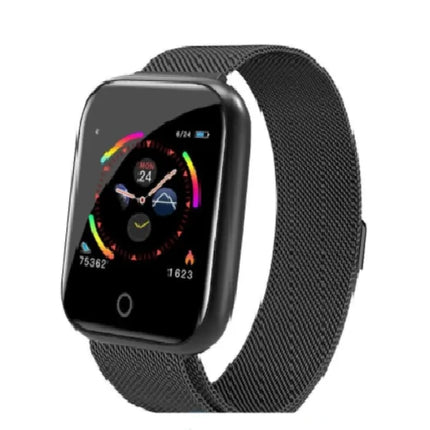 Steel and Silicone Smart Watch