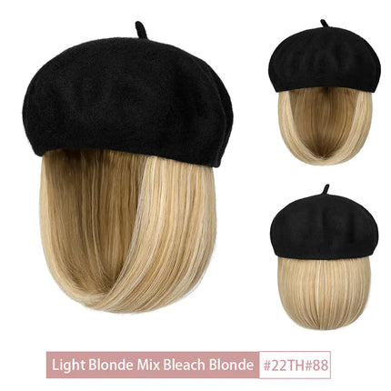 Wig Cap Short Synthetic Bob