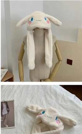 Cute Plush Keep Warm Bunny Hat