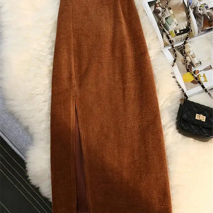 Corduroy Women Skirt