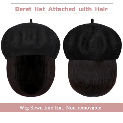 Wig Cap Short Synthetic Bob