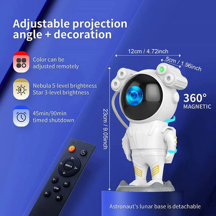 Astronaut Galaxy Star Projector