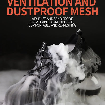 Anti-collision and Anti-smashing Breathable Safety Shoes