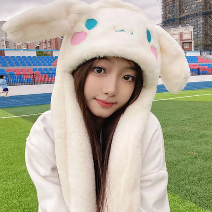 Cute Plush Keep Warm Bunny Hat