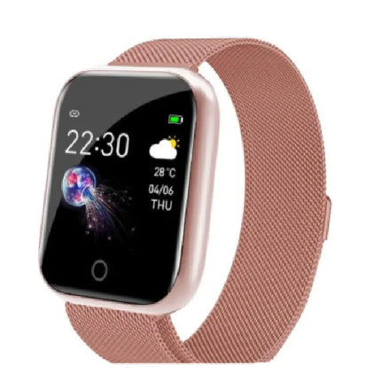 Steel and Silicone Smart Watch